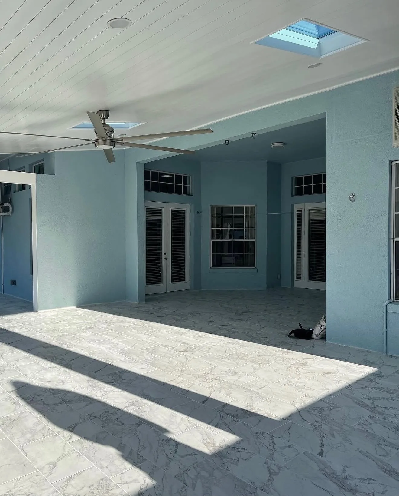 Covered Lanai Tile Flooring — Tile Flooring Installation in Central Florida